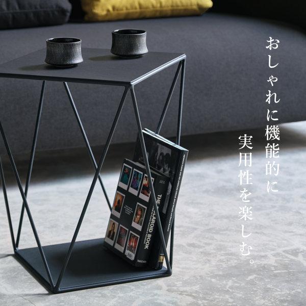 一生紀（ISSEIKI） サイドテーブル おしゃれ 北欧 黒 ベッド アヤ