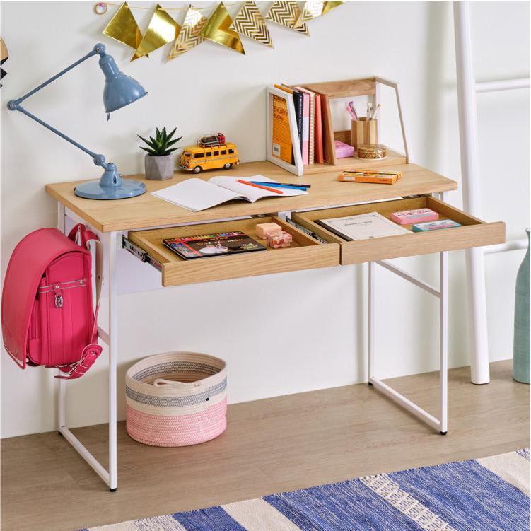 【新品未使用】ISSEIKI イッセイキ　学習机　パソコンデスク　スチール 一生紀（ISSEIKI） 学習デスク 学習机 勉強机 机 つくえ デスク 事務机