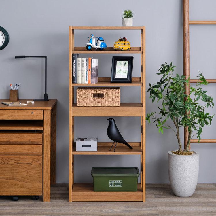 シェルフ ラック 本棚 木製 子供部屋 収納 リフレ ISSEIKIの画像
