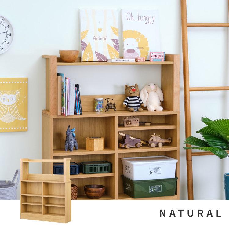 【アウトレット】 シェルフ ラック オープンラック ブックシェルフ ハイタイプ エルデスク | 一生紀 | 02