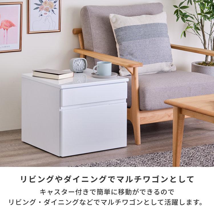 一生紀（ISSEIKI） キャスター付きワゴン リビングワゴン マルチワゴン