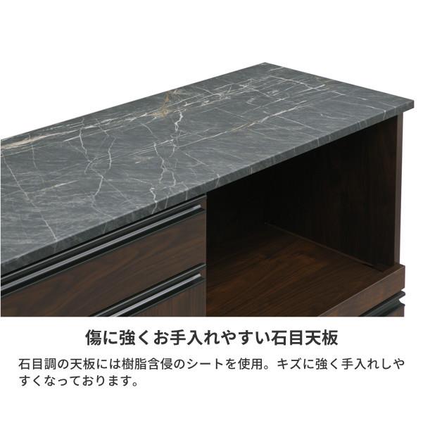 カウンター キッチンカウンター 幅120cm ブラウン レンジ台