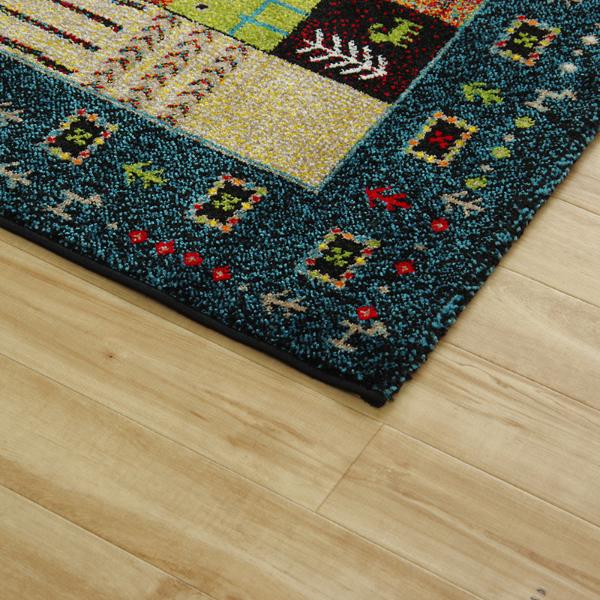 3畳 ラグ ラグマット カーペット おしゃれ カントリー 床暖房対応 約