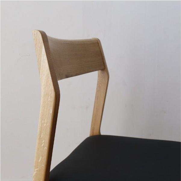 境木工 ダイニングチェア 北欧 おしゃれ オーク PVC ケロウナ チェア 1