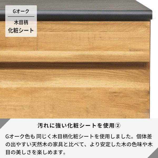 一生紀（ISSEIKI） 日本製 国産 キッチンカウンター レンジ台