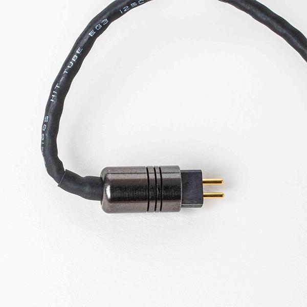 e☆イヤホン・ラボ Obsidian-SL CIEM2Pin-Ni2WAY(3極) 160cm イヤホンケーブル 交換用 ケーブル_1