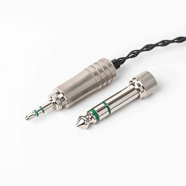 e☆イヤホン・ラボ Obsidian-SL CIEM2Pin-Ni2WAY(3極) 160cm イヤホンケーブル 交換用 ケーブル_3