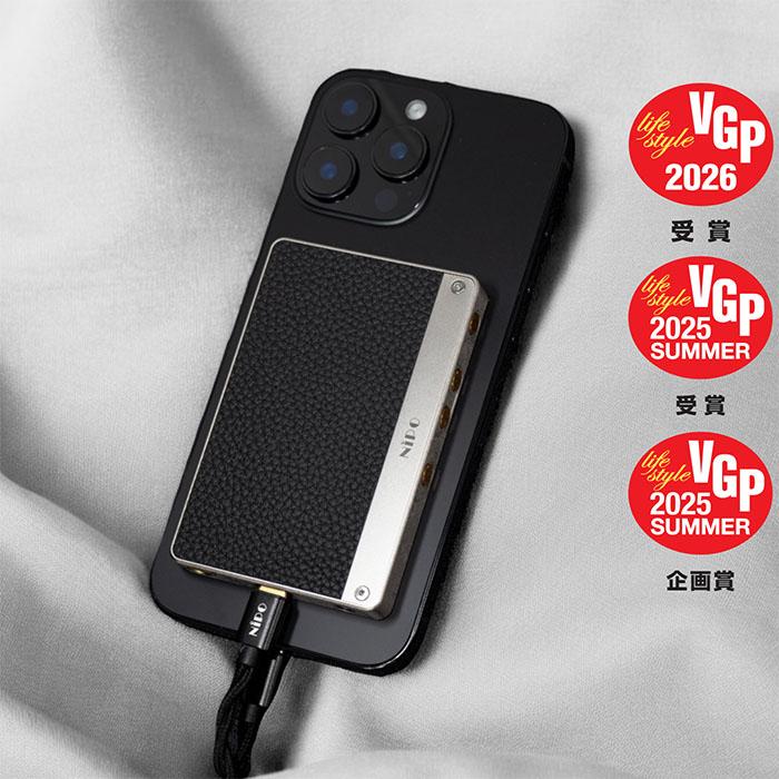 NiPO A100 シルバー ヘッドホンアンプ ポータブルDACアンプ DAC