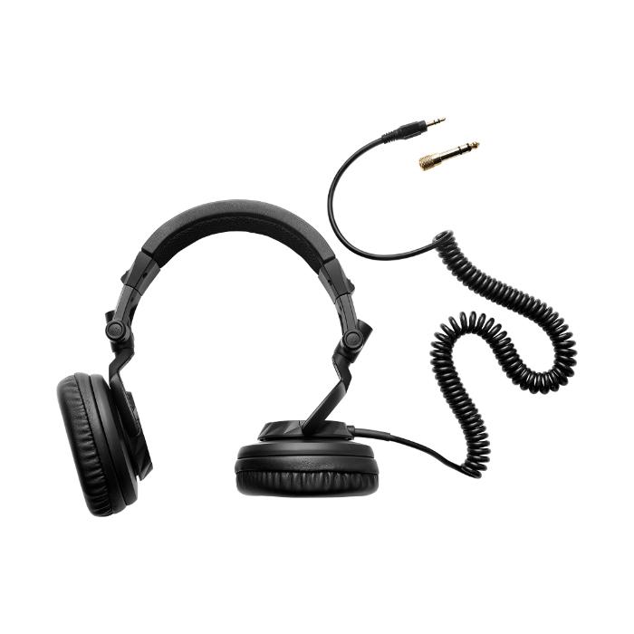 Hercules HDP DJ45 有線 モニターヘッドホン ステレオヘッドホン スパイラルケーブル DJ イヤーカップ 回転 コンパクト 持ち運び ライブ 遮音性 ハーキュリーズ_3