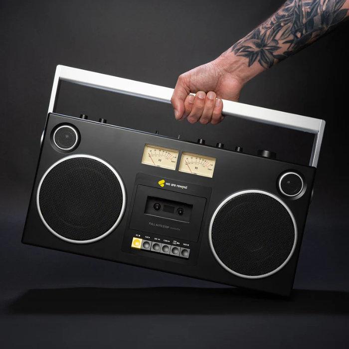 (お取り寄せ) we are rewind GB-001 ワイヤレススピーカー Bluetoothスピーカー レトロ モダン 高出力 ブームボックス ウィーアーリワインドの画像