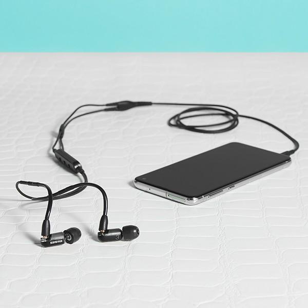 SHURE シュア AONIC3 ブラック (SE31BABKUNI-A) 有線イヤホン カナル型 耳掛け型 リケーブル対応 MMCX イヤモニ エオニック｜e-earphone｜05