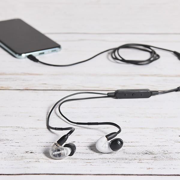 SHURE（シュア） AONIC4 エオニック ホワイト 有線イヤホン カナル型