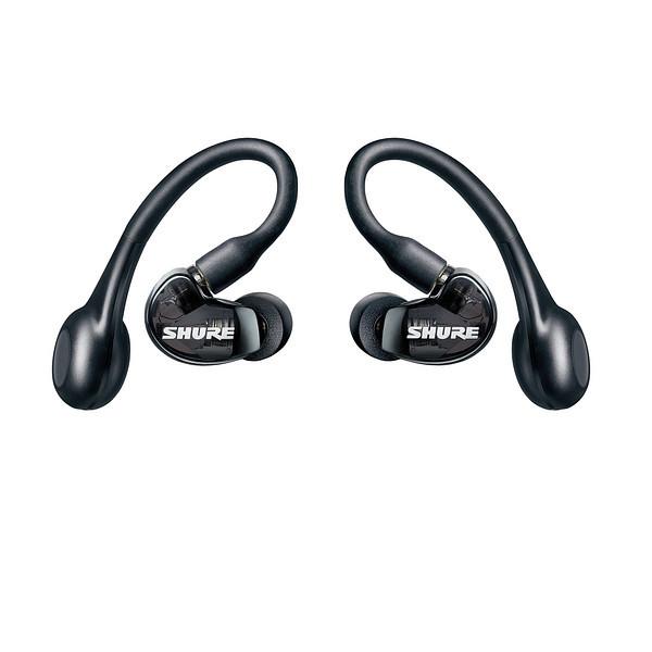 SHURE シュア AONIC215-TW2 ブラック (SE21DYBK+TW2-A) ワイヤレスイヤホン Bluetooth リケーブル対応 マイク付き｜e-earphone｜02
