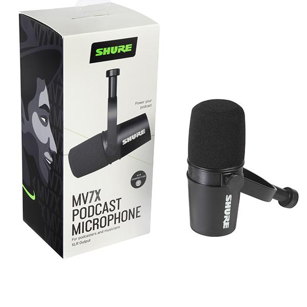 SHURE（シュア） (お取り寄せ)SHURE MV7X ポッドキャストマイクロホン
