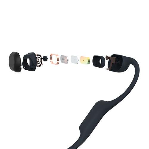 Shokz OpenRun Mini Black ショックス ワイヤレスイヤホン 骨伝導 オープンイヤー 耳を塞がない Bluetooth イヤホン｜e-earphone｜07