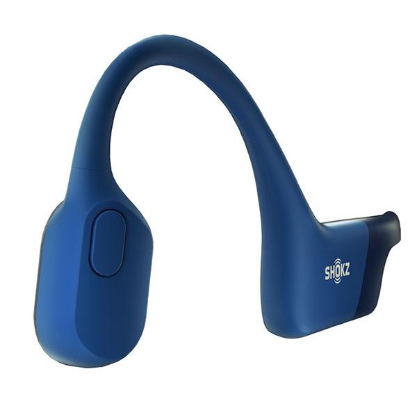 Shokz OpenRun Mini Blue ショックス ワイヤレスイヤホン 骨伝導 オープンイヤー 耳を塞がない Bluetooth イヤホン｜e-earphone｜03