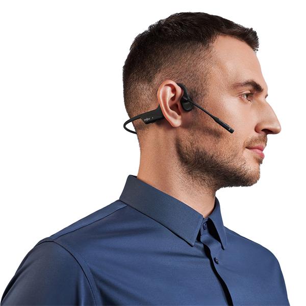 Shokz OpenComm2 UC USB-C ショックス 骨伝導イヤホン ワイヤレスイヤホン 骨伝導 オープンイヤー 耳を塞がない Bluetooth イヤホン｜e-earphone｜16