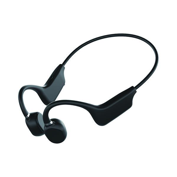 vertex VTH-IC050 BK 骨伝導ヘッドホン ワイヤレス Bluetooth マイク