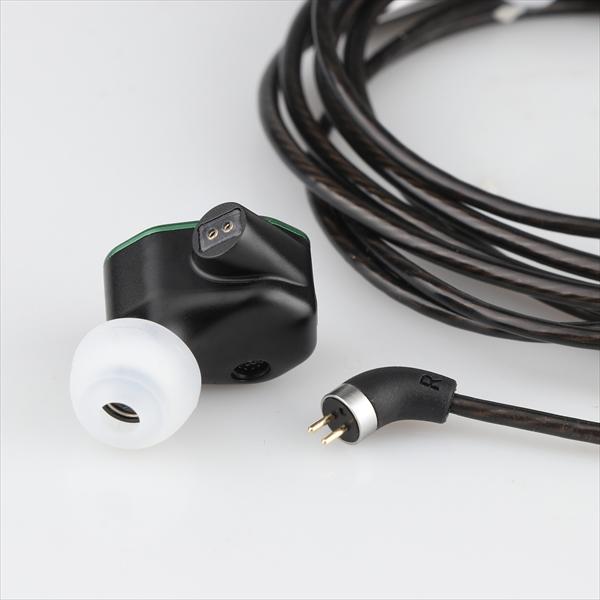 お取り寄せ) 有線イヤホン RAPTGO Bridge Green ラプトゴー カナル型