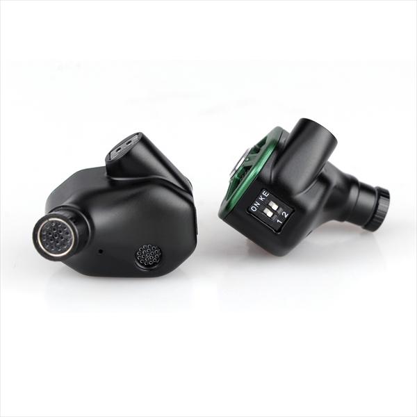 お取り寄せ) 有線イヤホン RAPTGO Bridge Green ラプトゴー カナル型