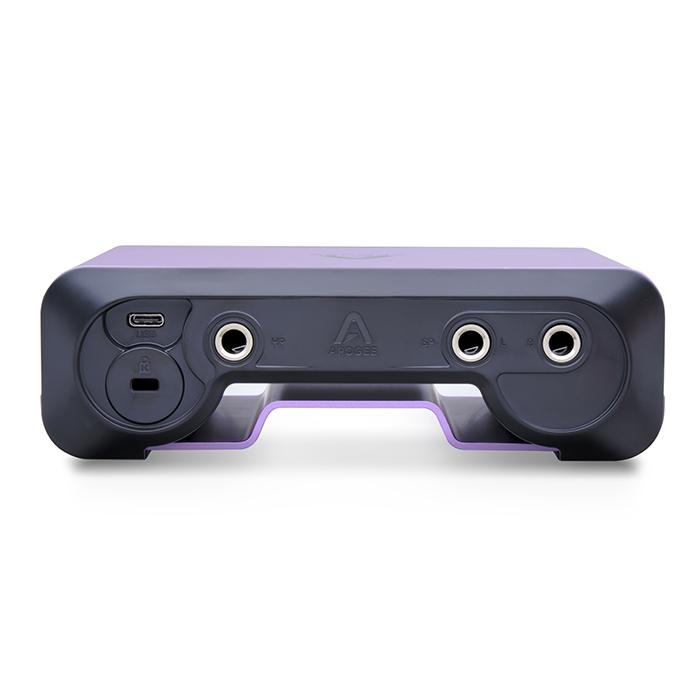 APOGEE BOOM オーディオインターフェース レコーディング 録音 ライブストリーミング 配信 高音質 ループバック iOSデバイス MacOS Windowsに対応 アポジー