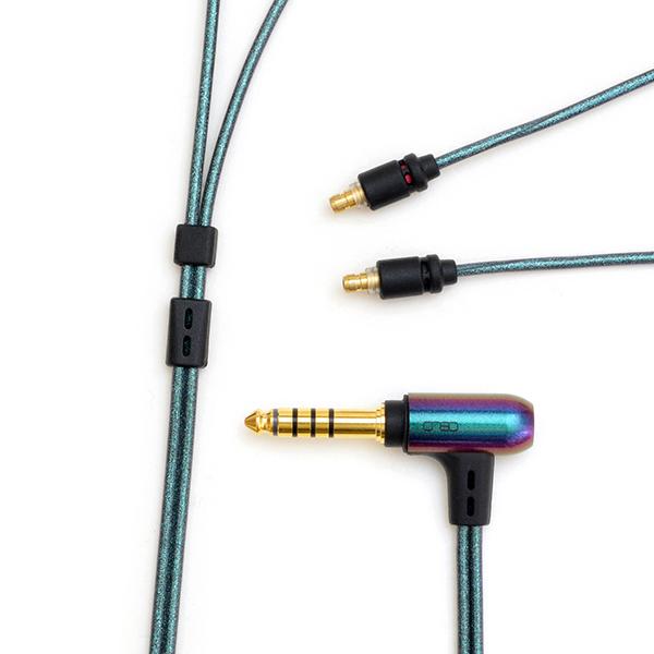 onso 05シリーズ trans 4.4mm 5極プラグ-Pentaconn ear(L/R) (iect_05_bl4p_120)
