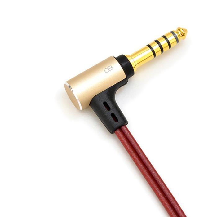onso 08シリーズ 4.4mm 5極 - MMCX(L/R) イヤホンケーブル リケーブル