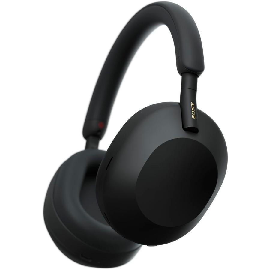 SONY WH-1000XM5 BM ブラック ソニー ワイヤレスヘッドホン ノイズキャンセリング Bluetooth ブルートゥース ヘッドフォン WH1000XM5BM｜e-earphone｜13