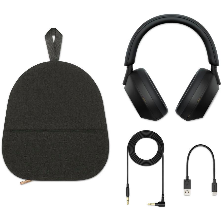 SONY WH-1000XM5 SM プラチナシルバー ワイヤレスヘッドホン ノイズキャンセリング Bluetooth ブルートゥース ヘッドフォン WH1000XM5SM｜e-earphone｜15