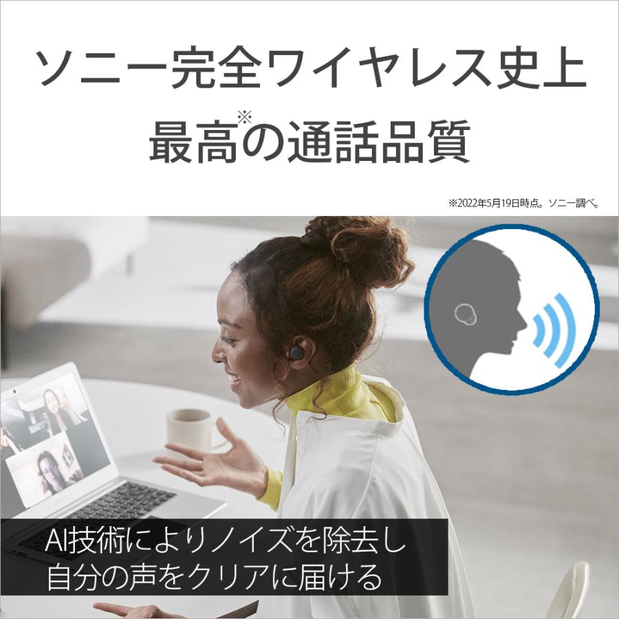 SONY ソニー LinkBuds S ブラック WF-LS900N BC ワイヤレスイヤホン ノイズキャンセリング Bluetooth ブルートゥース イヤホン LinkBudsS WFLS900NBC｜e-earphone｜06