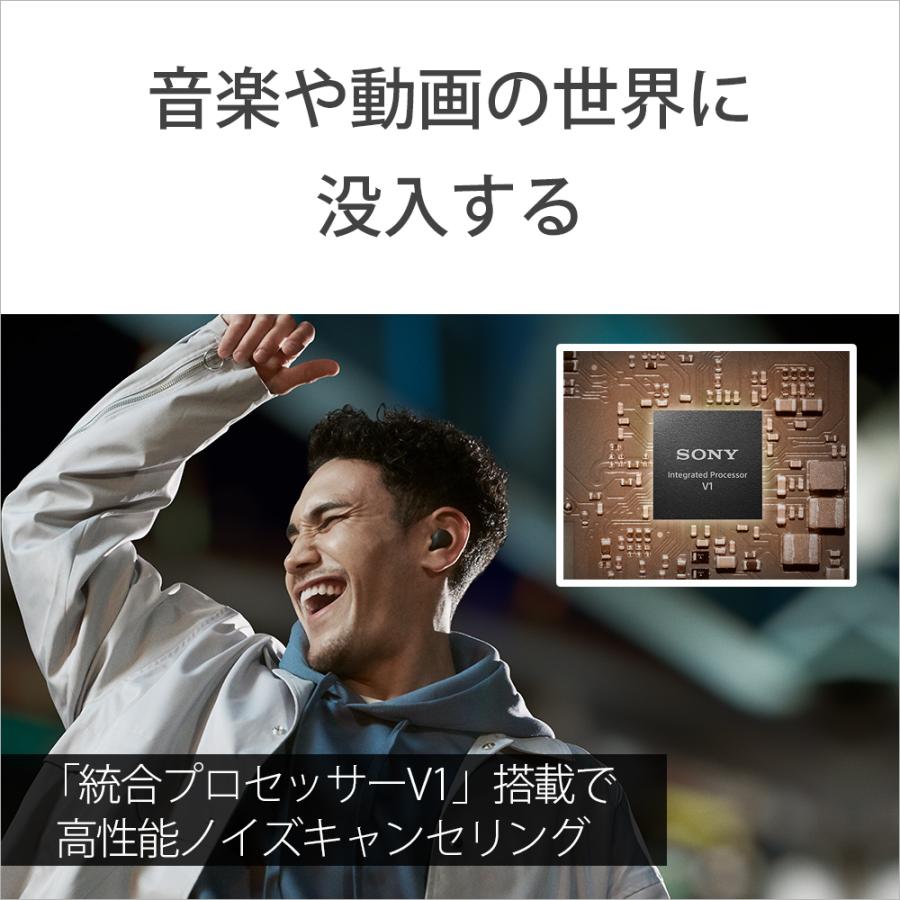 SONY ソニー LinkBuds S ホワイト WF-LS900N WC ワイヤレスイヤホン ノイズキャンセリング Bluetooth ブルートゥース イヤホン LinkBudsS WFLS900NWCの画像