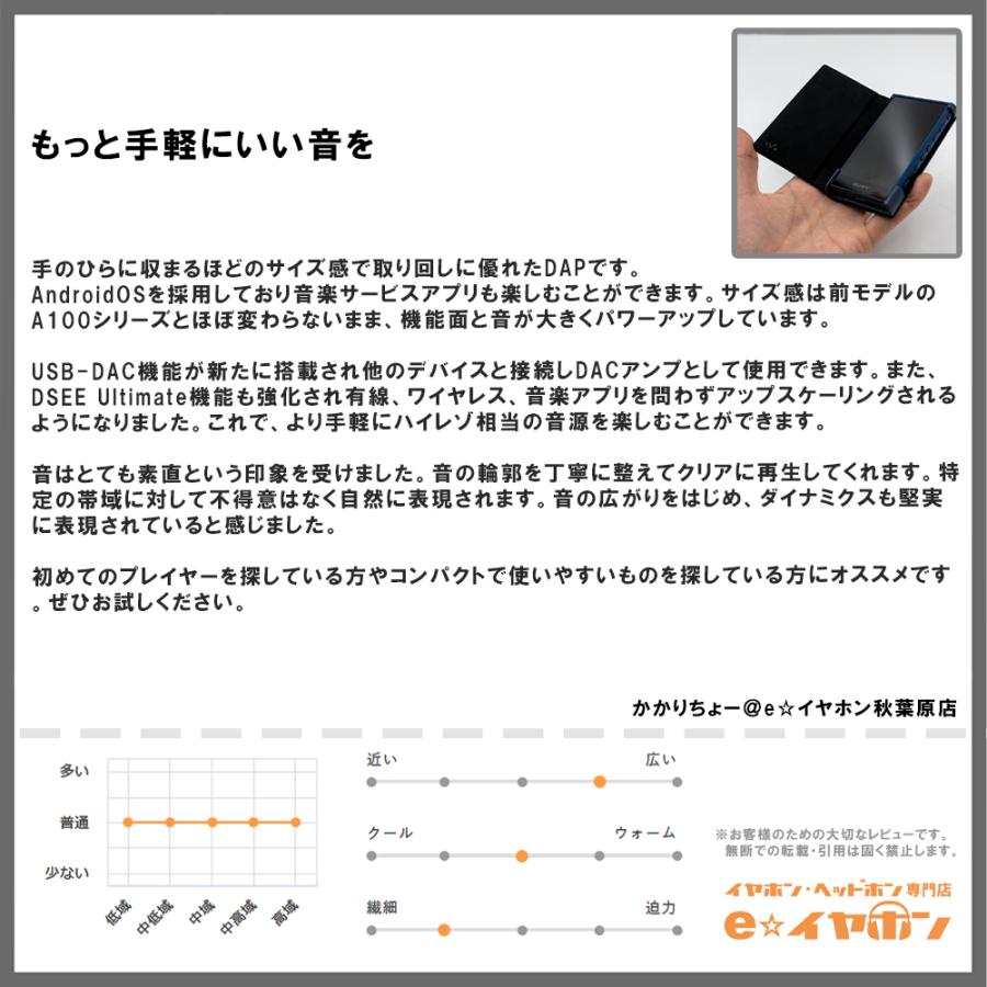 WALKMAN Aシリーズ SONY ソニー NW-A306 BC ブラック 32GB Walkman