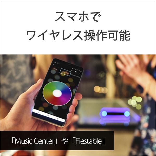 (お取り寄せ:納期未定) SONY SRS-XV800 BC ブラック ワイヤレススピーカー マイク ギターソニー(送料無料)の画像