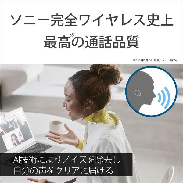 SONY ソニー LinkBuds S アースブルー WF-LS900N LC ワイヤレスイヤホン ノイズキャンセリング Bluetooth ブルートゥース イヤホン LinkBudsS WFLS900NLCの画像