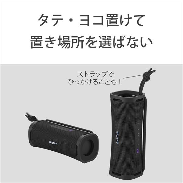 SONY ULT FIELD 1 フォレストグレー 重低音 防水 防塵 ワイヤレス スピーカー ポータブル Bluetooth ソニー (SRS-ULT10 HC)｜e-earphone｜10