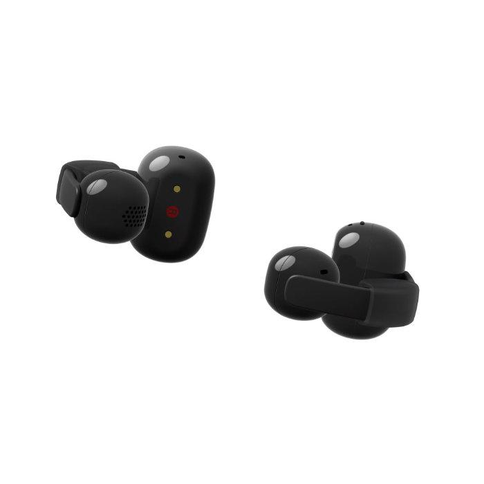 SONY LinkBuds Clip ブラック【WF-LC900 BZ】ワイヤレスイヤホン 耳を塞がないイヤホン Bluetooth イヤーカフ型 音漏れ軽減 防水 ソニーの画像
