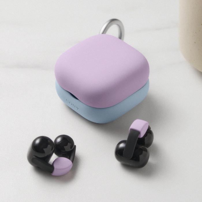 SONY（ソニー） SONY LinkBuds Clip用ケースカバー ラベンダー