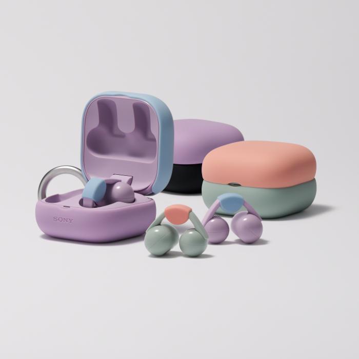SONY（ソニー） SONY LinkBuds Clip用ケースカバー ラベンダー
