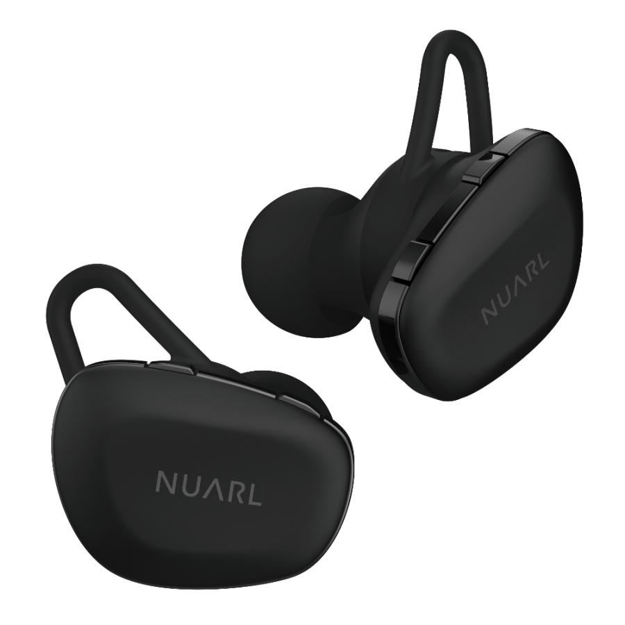タブレット (在庫限り)NUARL フルワイヤレスイヤホン N6 Pro2 トリプルブラック (N6PRO2-TB) Bluetooth 左右分離型 両耳 イヤフォン