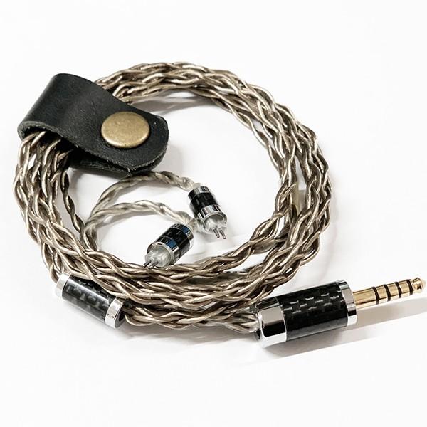(お取り寄せ) Rhapsodio RSD Silver MK3 (2pin-4.4mm) (RC-RS-M3) (納期:メーカー在庫ありで1週間程度) リケーブル イヤホン ケーブル