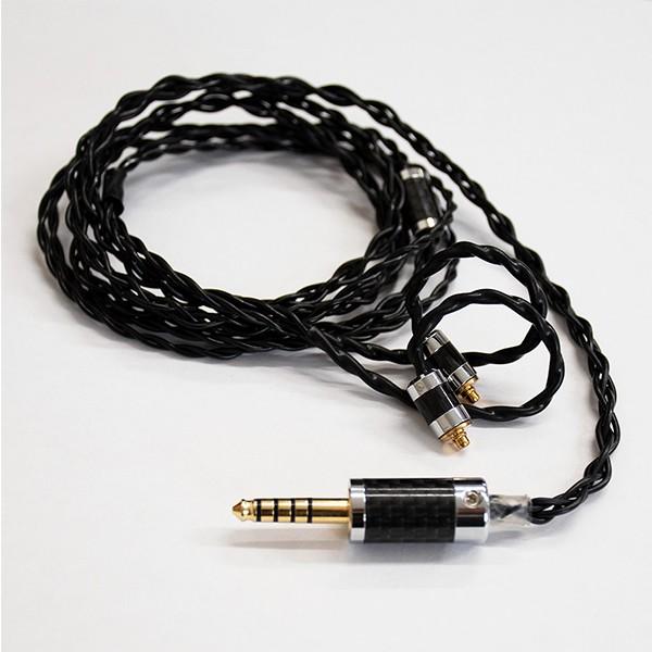 (お取り寄せ)Rhapsodio Pandora Dark Knight (MMCX-4.4mm) (RCM-PDK) (納期:メーカー在庫ありで1週間程度)リケーブル