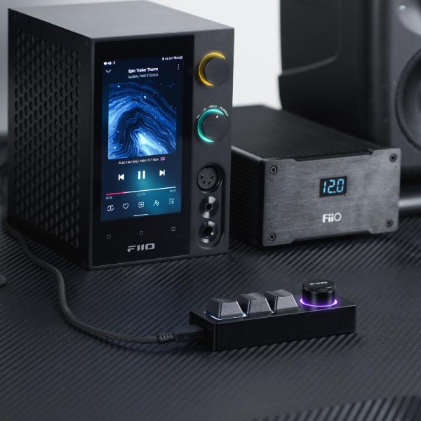 FiiO フィーオ KB1K Black オーディオ用周辺機器 キーボード 再生 停止 音量操作 (FIO-KB1K-B)｜e-earphone｜09