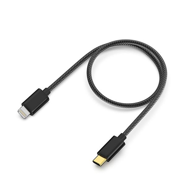 OTGケーブル FiiO フィーオ LT-LT4 (Lightning to Type-Cケーブル) (FIO-LT-LT4) USB-C タイプC ライトニング Apple iPhone iPad ケーブル｜e-earphone｜02