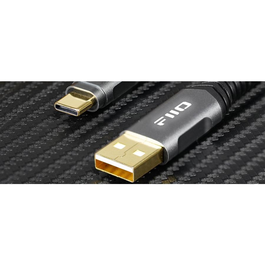 OTGケーブル FiiO フィーオ LA-TC1 (Type-A to Type-C ケーブル) (FIO-LA-TC1) ケーブル オーディオケーブル USB-C タイプC USB-A タイプA｜e-earphone｜09