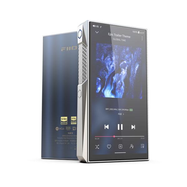FIIO M23 Stainless Steel (FIO-M23-SS) ポータブル オーディオプレーヤー 音楽プレーヤー ハイレゾ ストリーミング Wi-Fi Android フィーオ｜e-earphone｜02