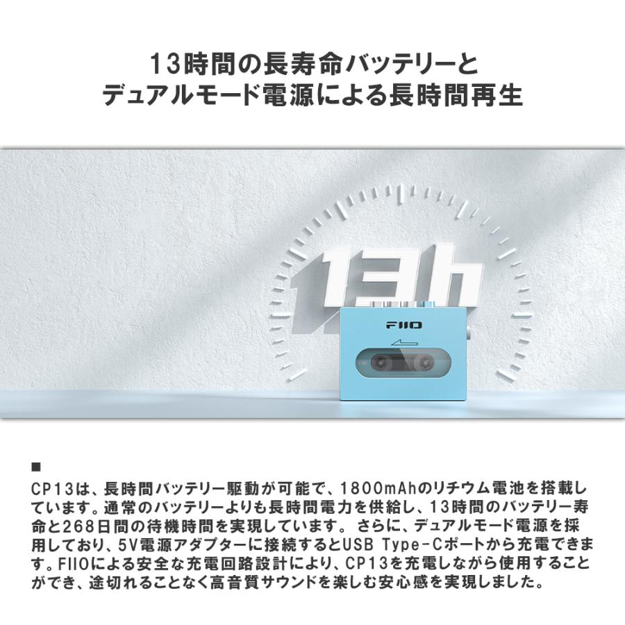 FiiO（フィーオ） FIIO CP13 Transparent (FIO-CP13-T) カセット