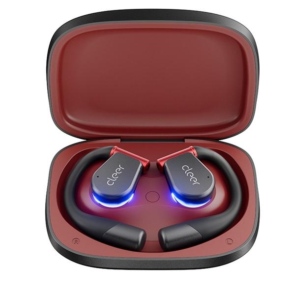 在庫限り) Cleer ARC3 Sport Black&Red オープンイヤー ワイヤレス