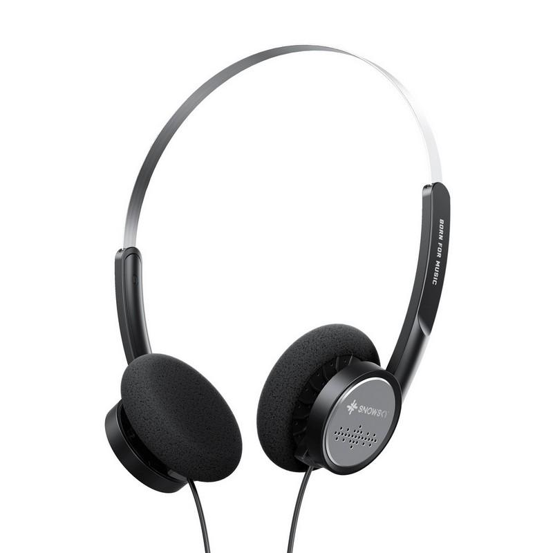 FIIO Snowsky WIND Black 有線 ヘッドホン オンイヤー 半開放型 セミ
