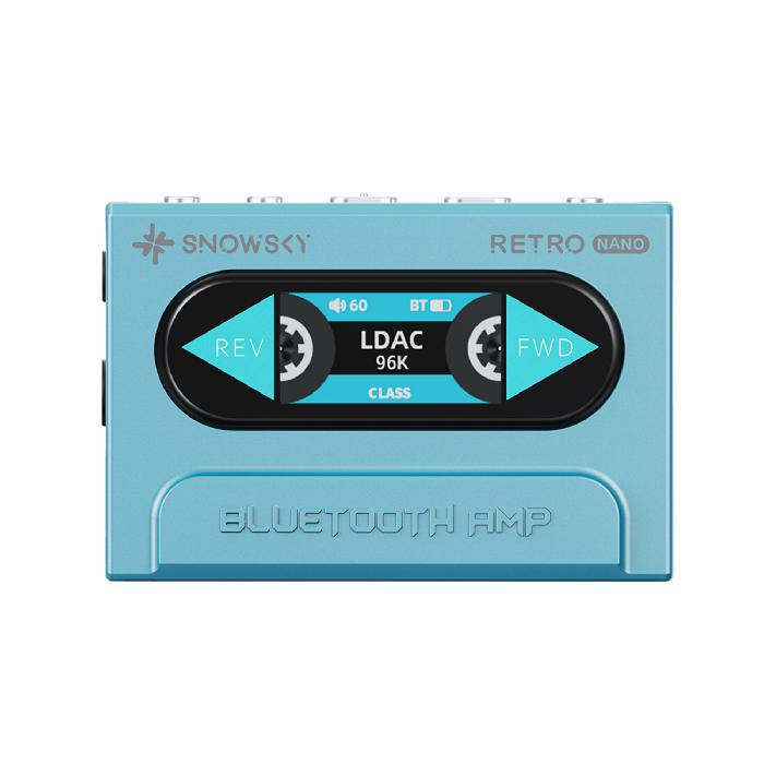 FIIO Snowsky RETRO NANO Blue ヘッドホンアンプ Bluetooth ワイヤレス