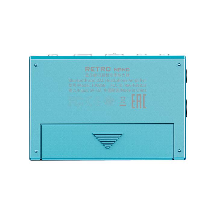 FIIO Snowsky RETRO NANO Blue ヘッドホンアンプ Bluetooth ワイヤレス